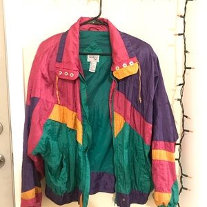 90s Inspired Windbreaker Size: XL